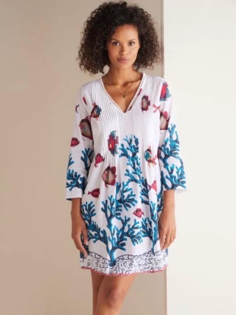 Soft Surroundings Seychelles Tunic Size XL